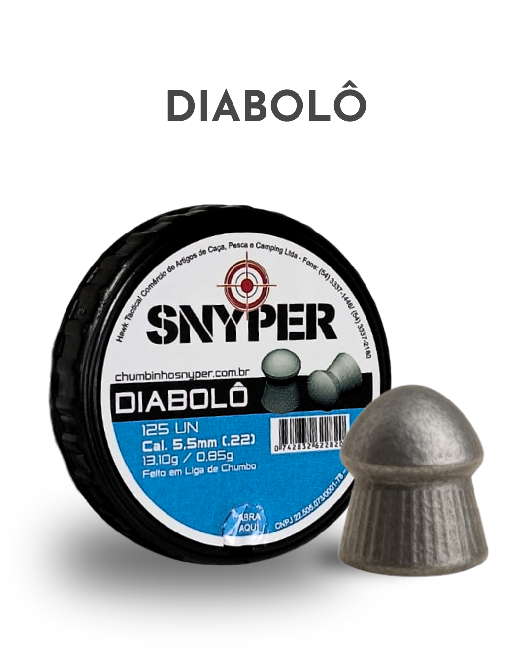 Chumbinho Modelo Diabolô