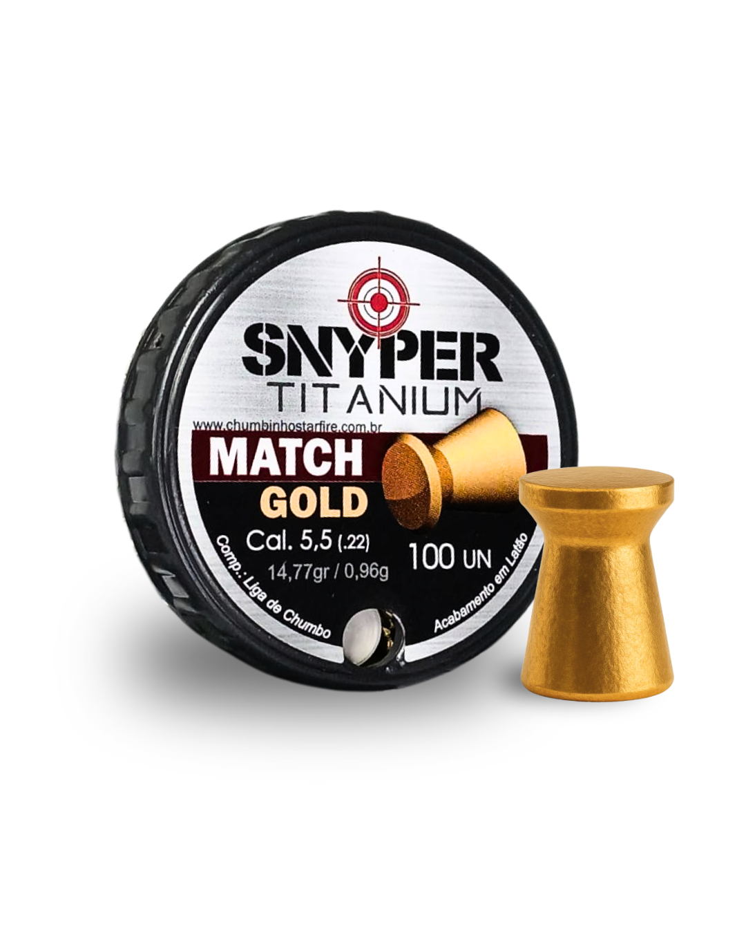 Chumbinho Modelo Match Gold